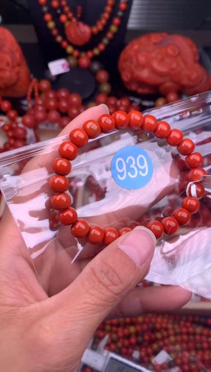 【闪购商品】南红玛瑙珠宝奇石合金939-8