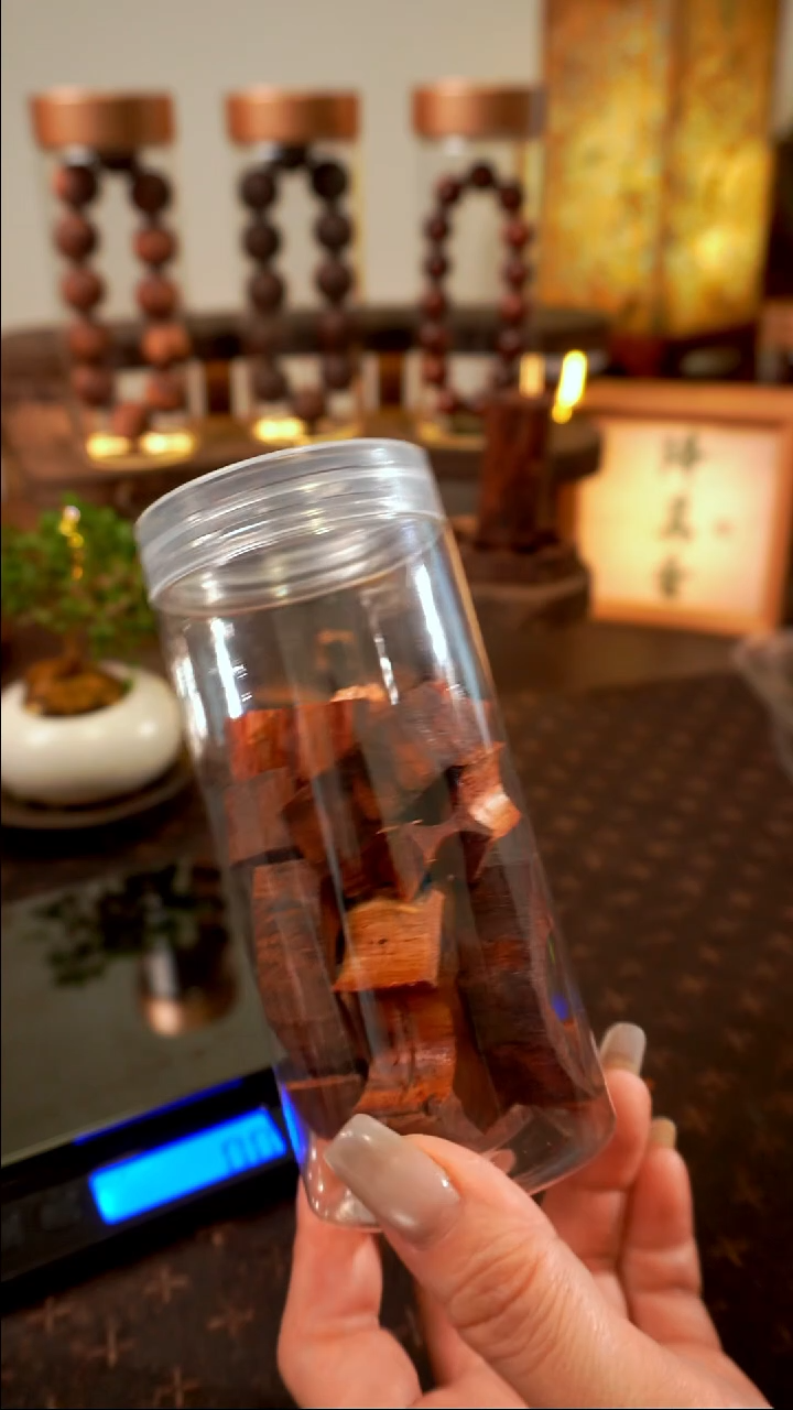 藤类藤类降真香缅甸东枝料红碎料50g装