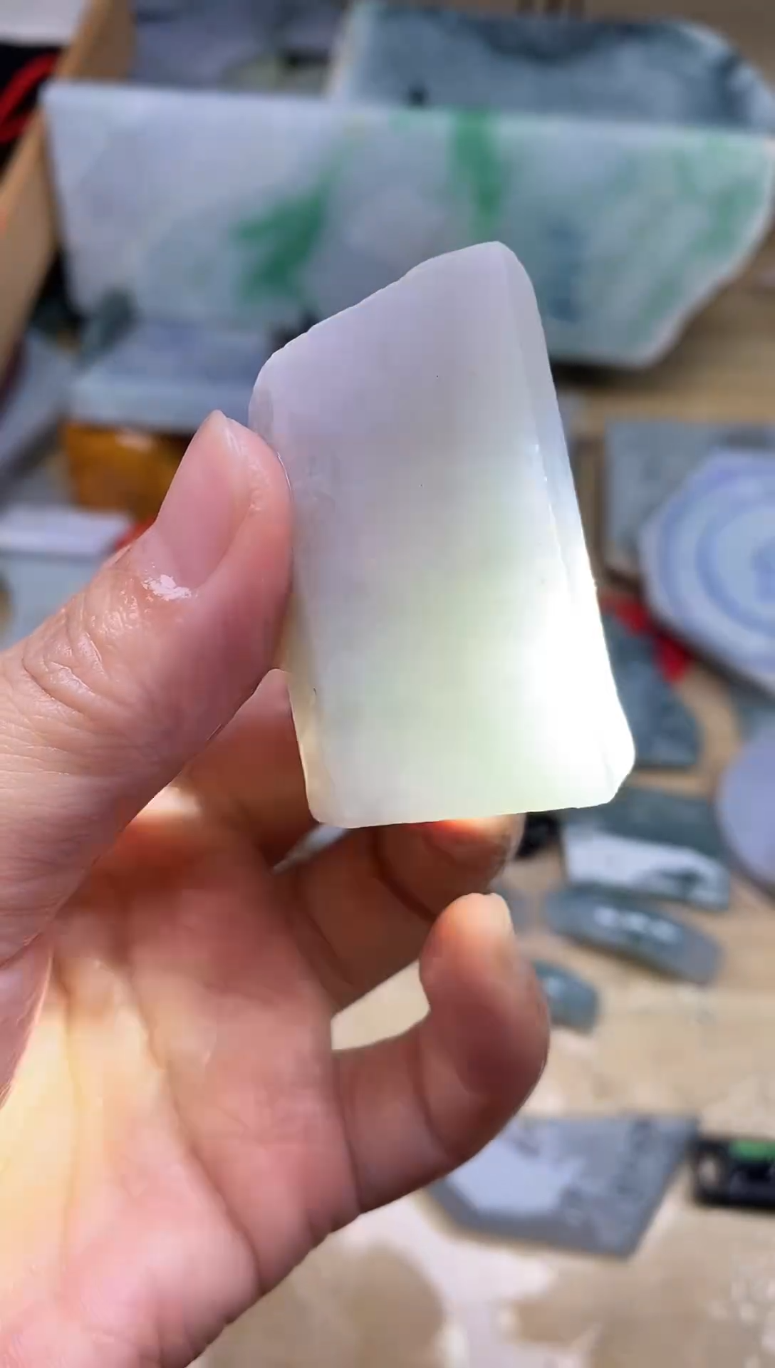 裸石翡翠缅甸翡翠A货502