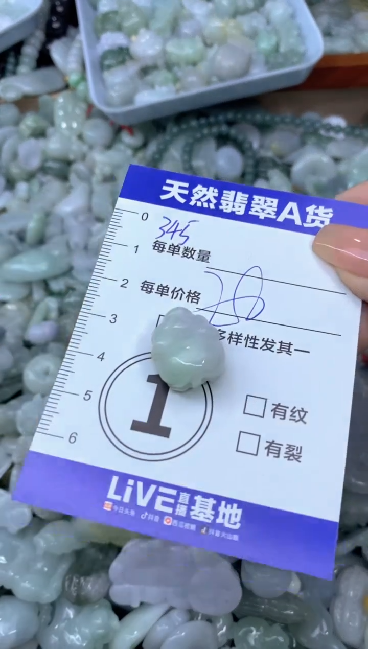 颈饰未镶嵌翡翠天然翡翠A货批量多样性发一件