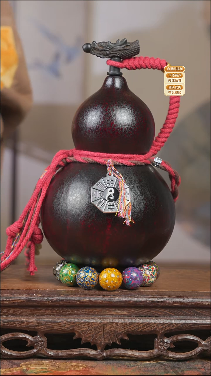 WT077藏绳款葫芦不包手串