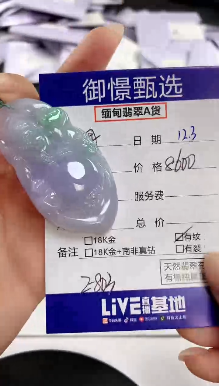 颈饰未镶嵌翡翠我****?152