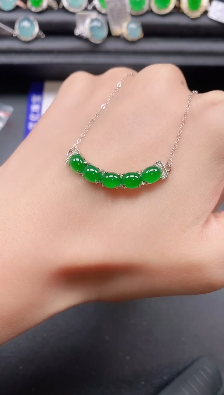 翡翠戒指银S925镶嵌11111111