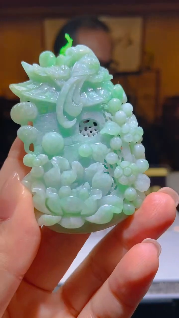 【闪购商品】定制翡翠未镶嵌闪购毛货链接LPW056