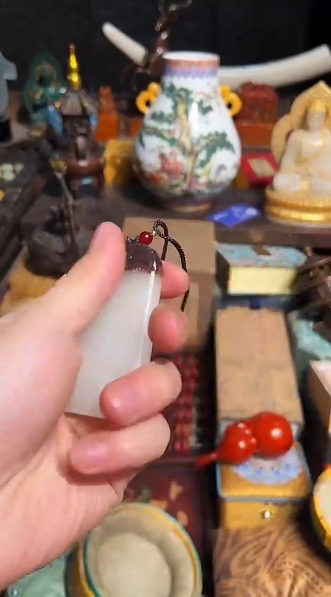 【闪购商品】和田玉挂件未镶嵌泊泊泊珀专属链接53