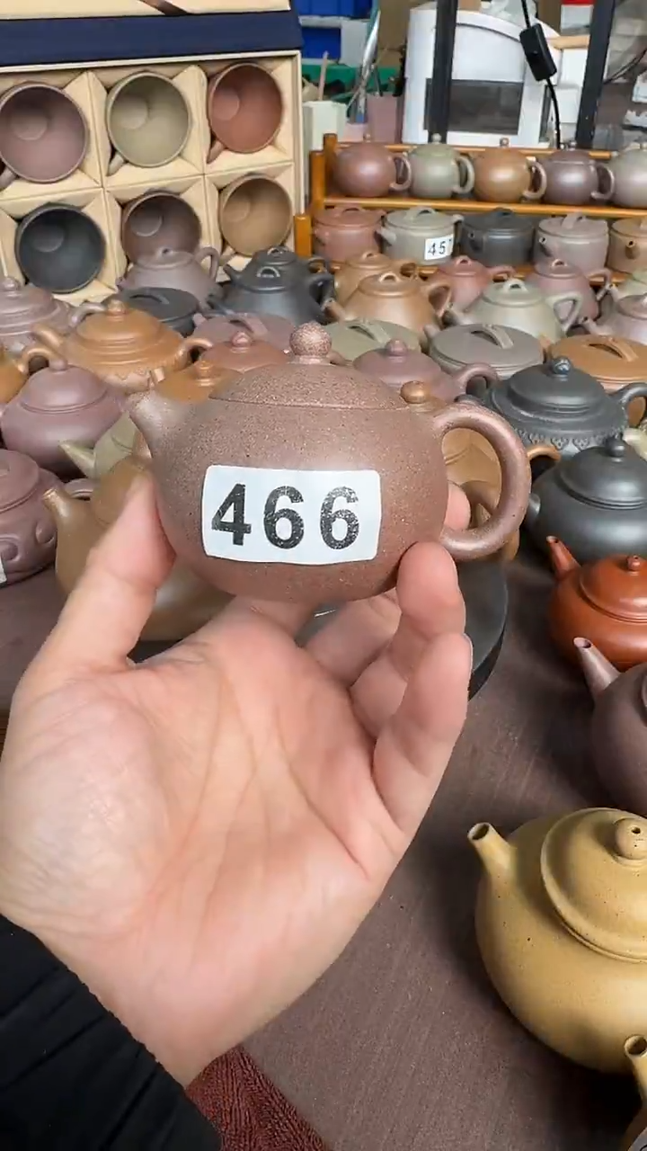 茶壶紫砂依*?466五色砂西施130cc