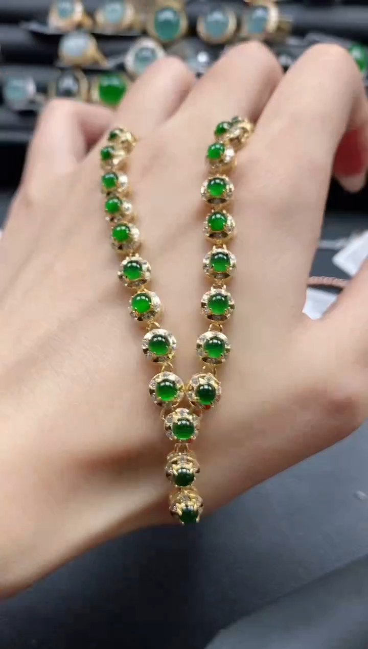 【闪购商品】翡翠戒指银S925镶嵌1111