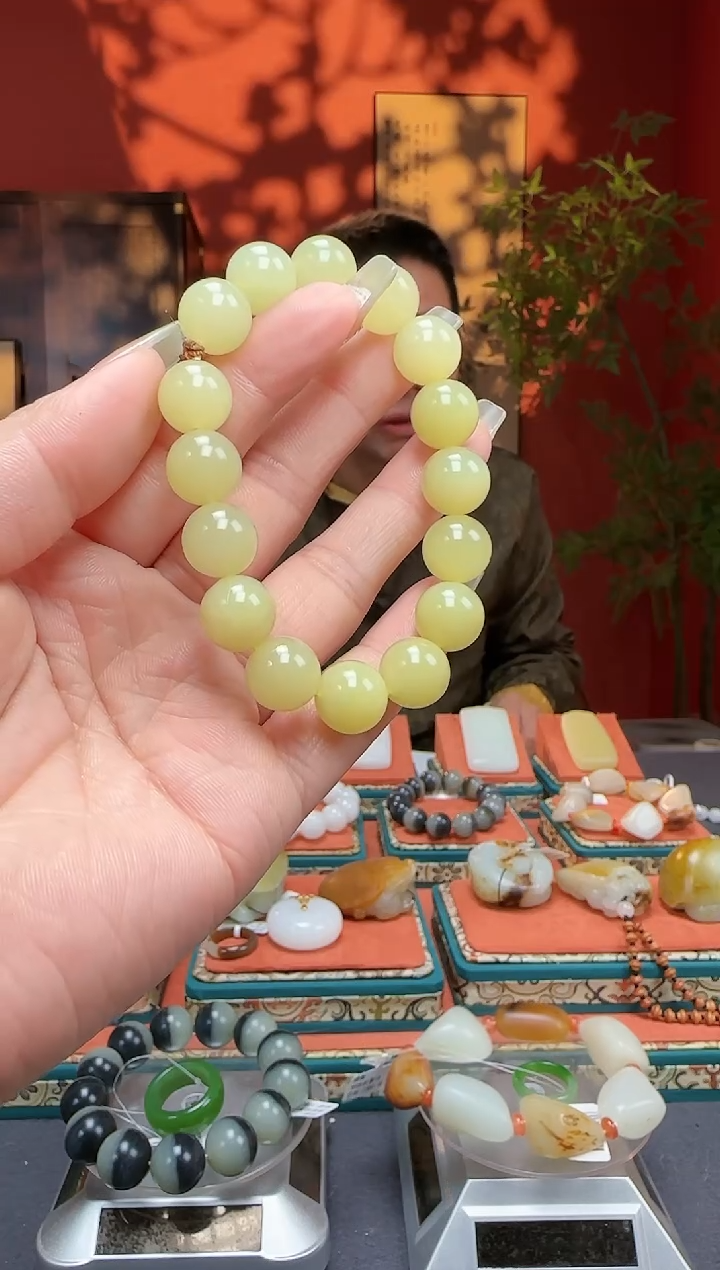 【闪购商品】和田玉手串未镶嵌手串