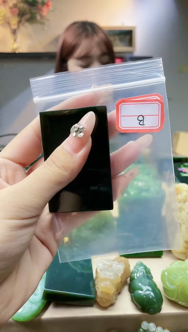 和田玉未镶嵌挂件1