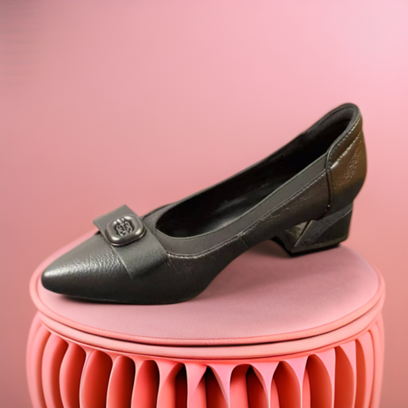 尖头乐福鞋豆豆鞋时尚休闲尖头单鞋313-54