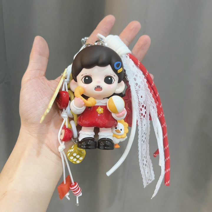 全新端 妹妹可爱即正义系列包挂背夹 手工创意DIY挂件