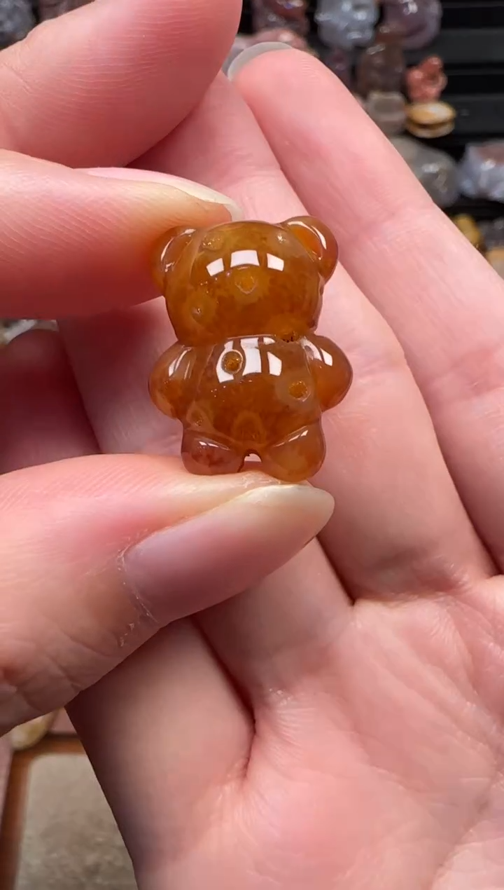 颈饰未镶嵌硅化珊瑚（珊瑚玉）115