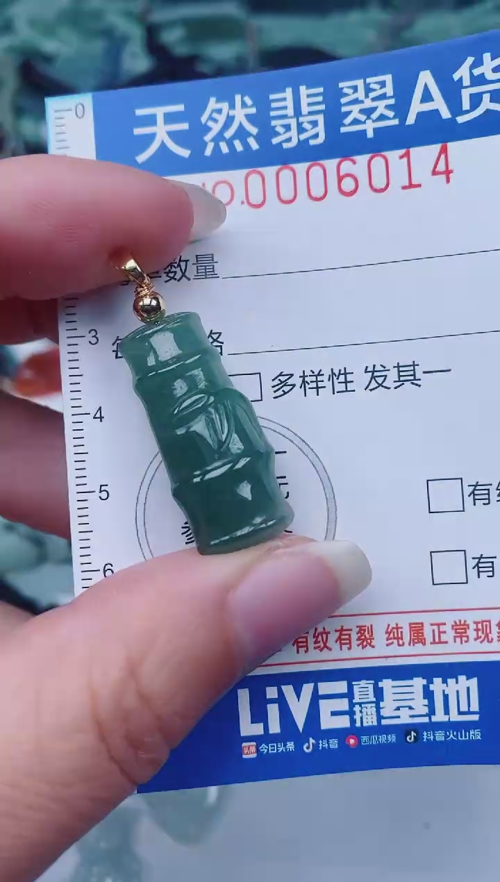 颈饰未镶嵌翡翠00006014