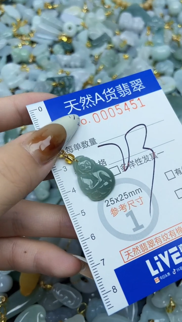 【闪购商品】翡翠颈饰未镶嵌天然A货翡翠