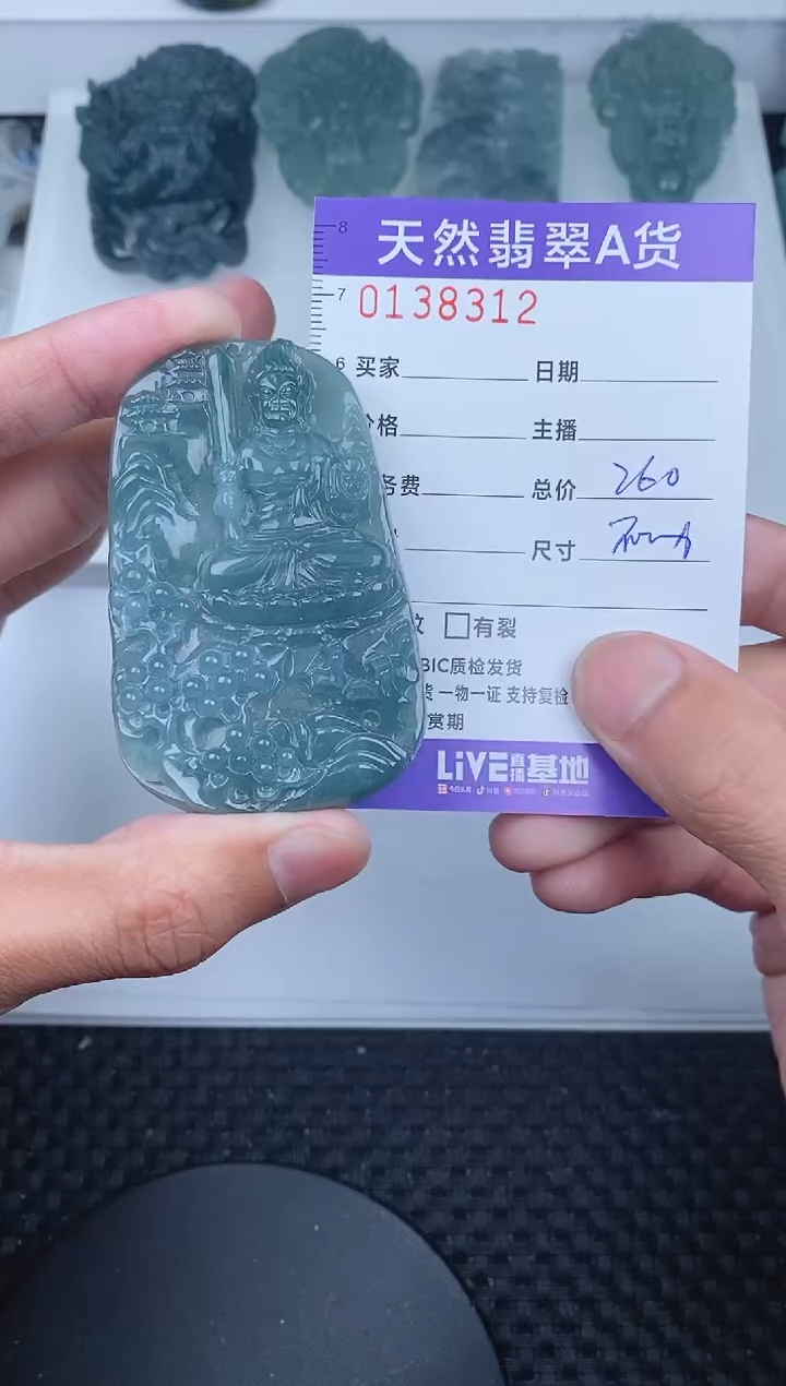 【闪购商品】翡翠颈饰未镶嵌       312