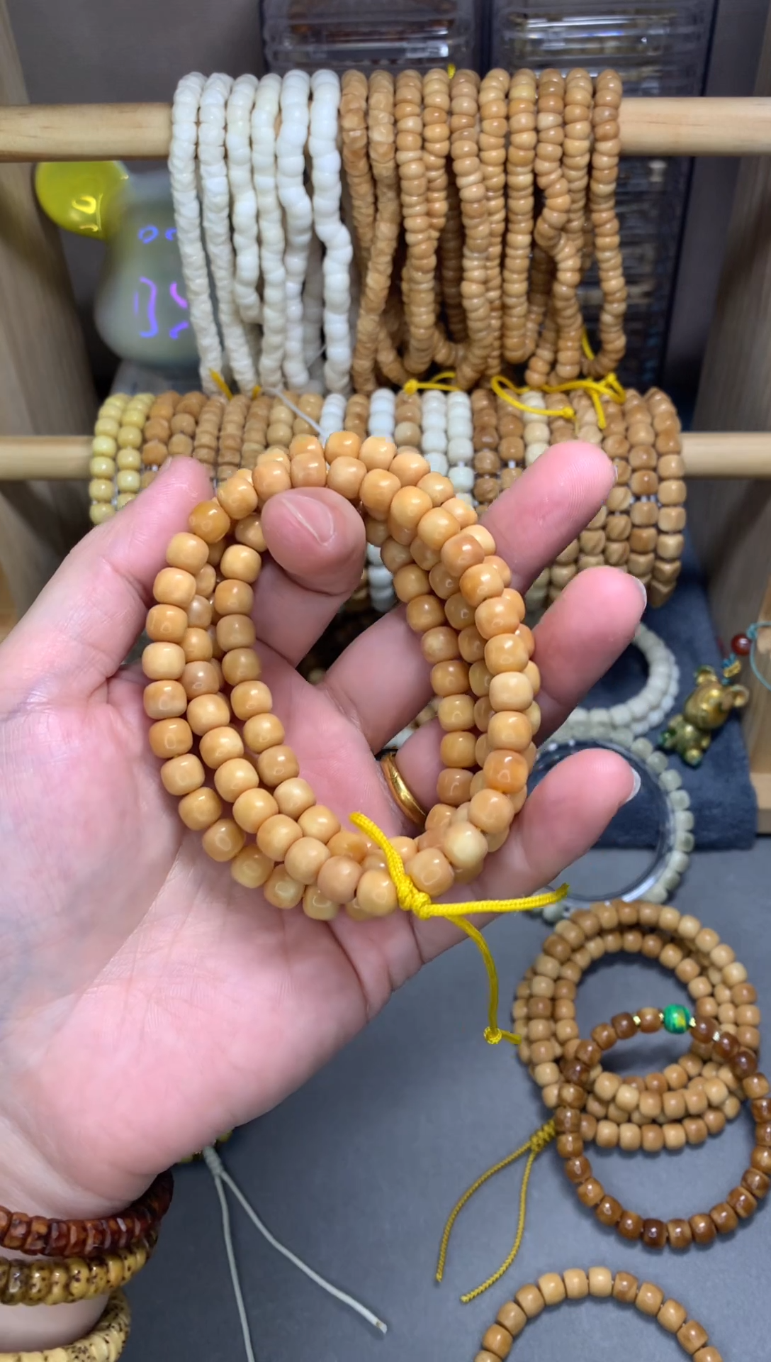 【闪购商品】龙眼菩提吊坠龙脊87老型108脖挂，走玉化的料子