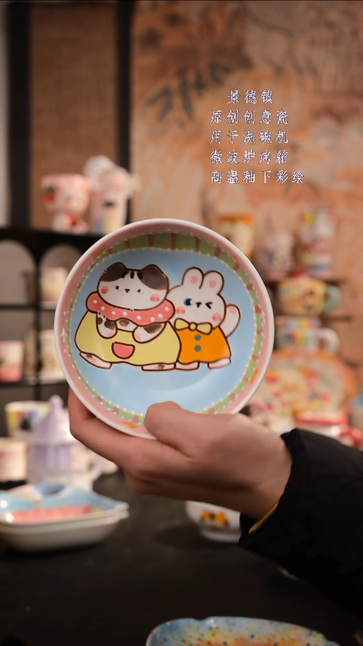 摆件陶旺的可以陶瓷设计师款