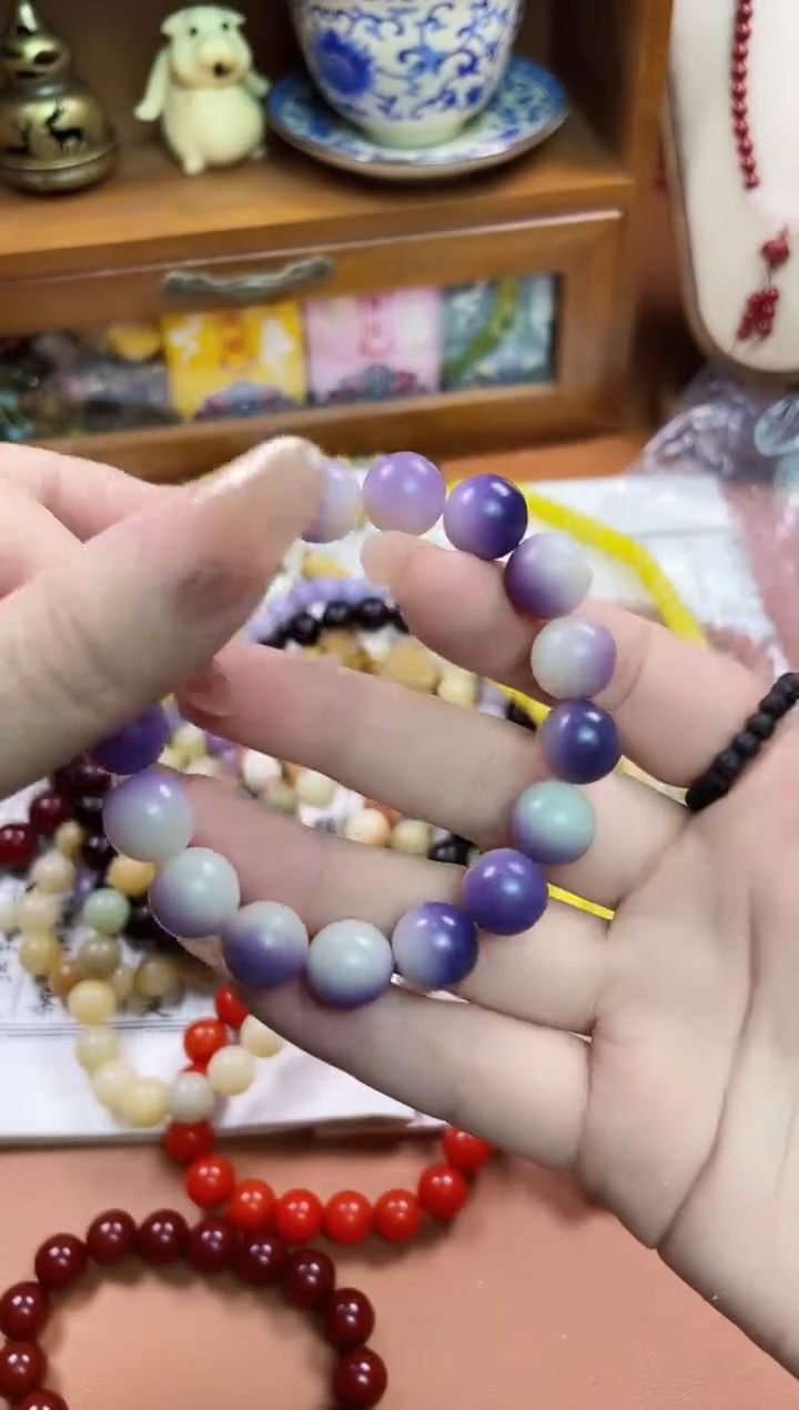 文玩核桃手串菩提木质串珠手串/多发性其一/不带盒子