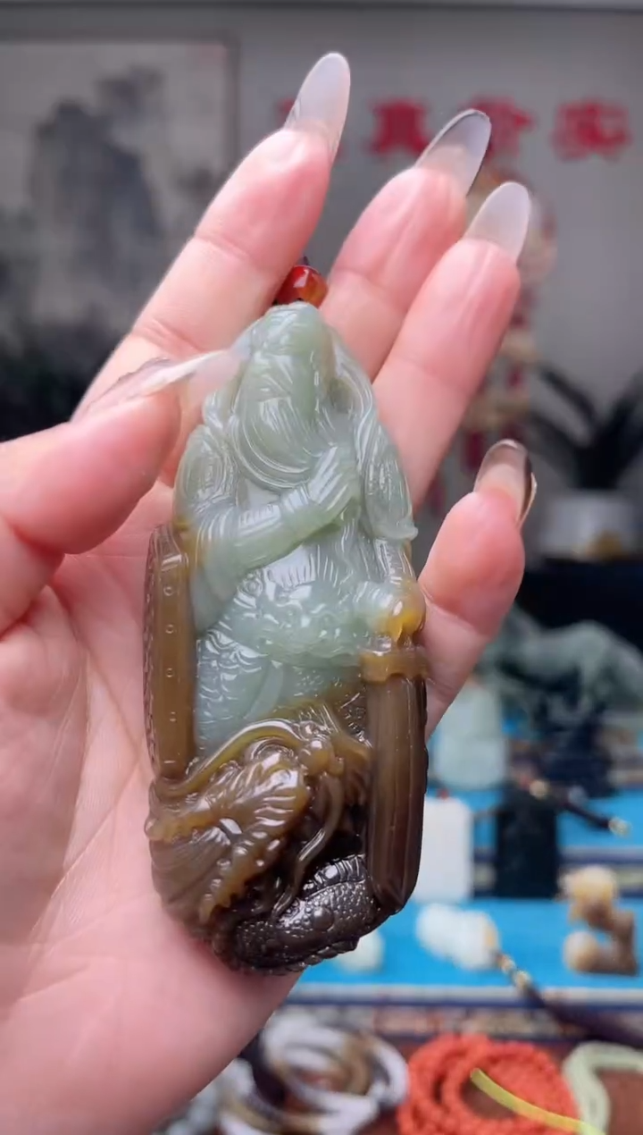 【闪购商品】和田玉挂件未镶嵌1