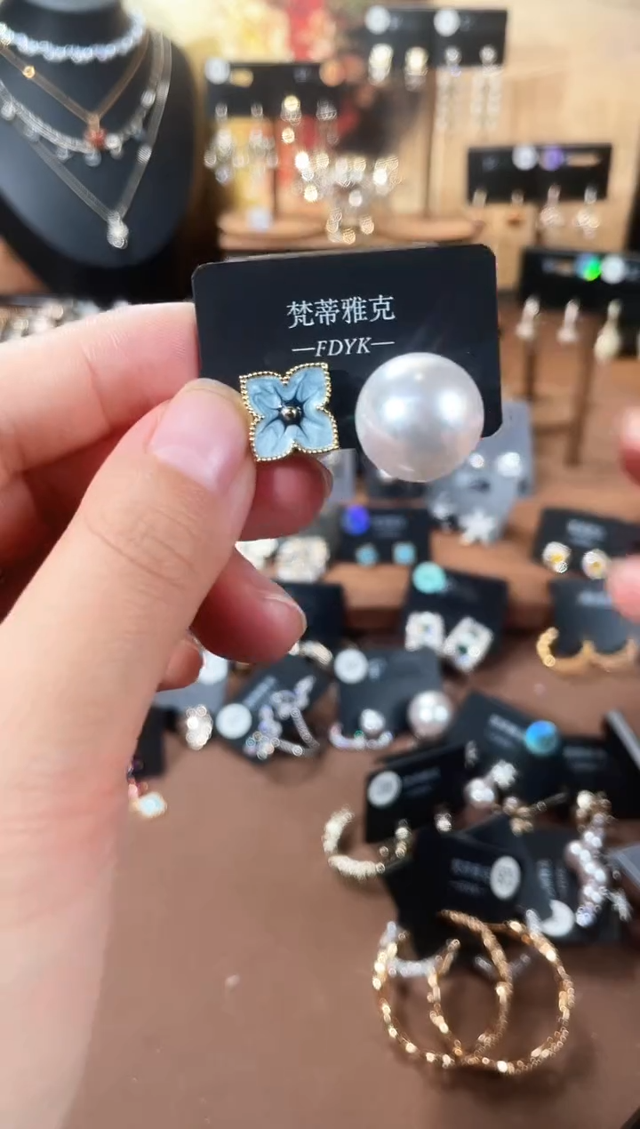 合金925银锆石梵1423