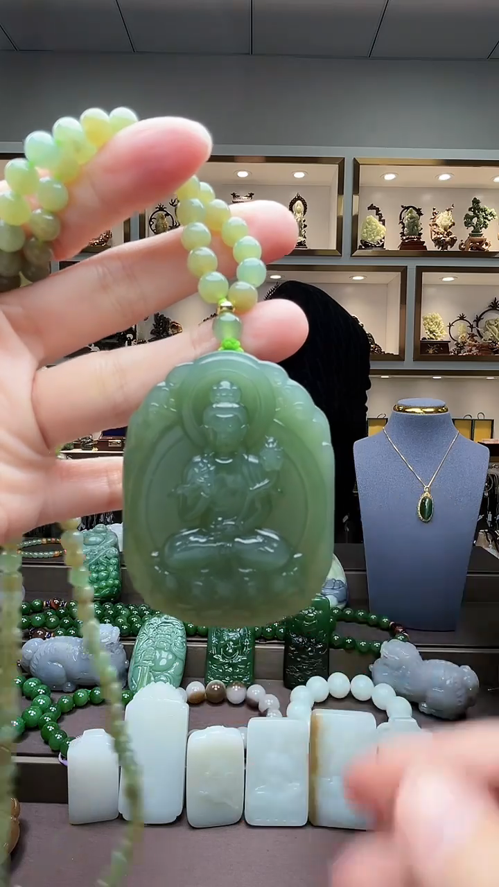 【闪购商品】和田玉挂件未镶嵌苏