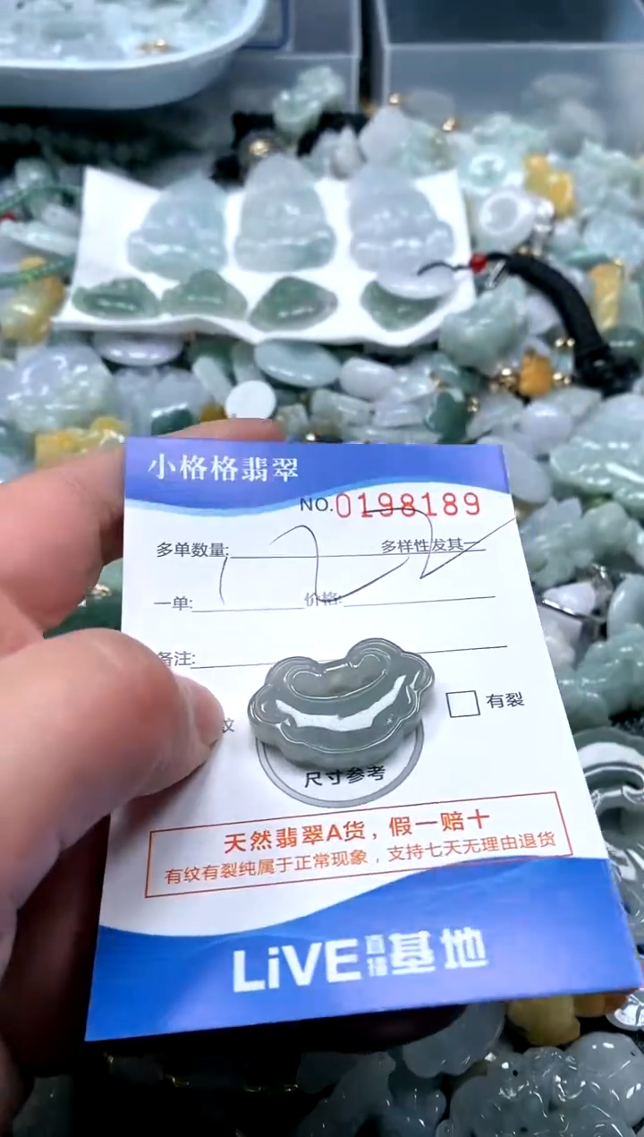 【闪购商品】翡翠颈饰未镶嵌闪购商品0198189