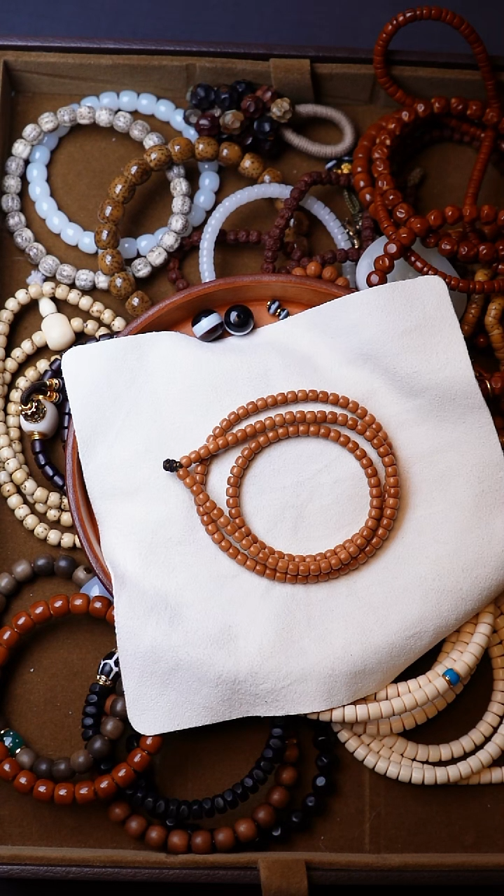 橄榄核手串/手链5.2单圈核尖