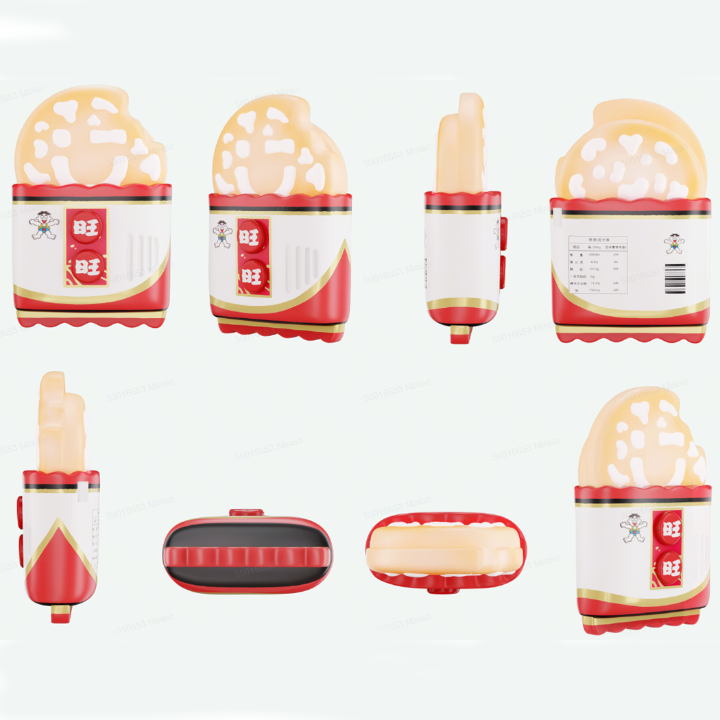 旺旺如意系列玩具通话机（内含2款，雪饼 仙贝）