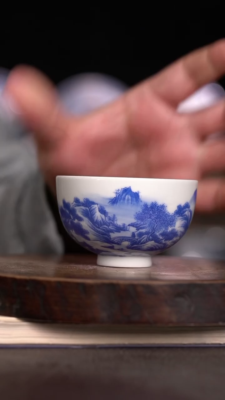 微瑕福利 现代瓷柴窑橘皮暇