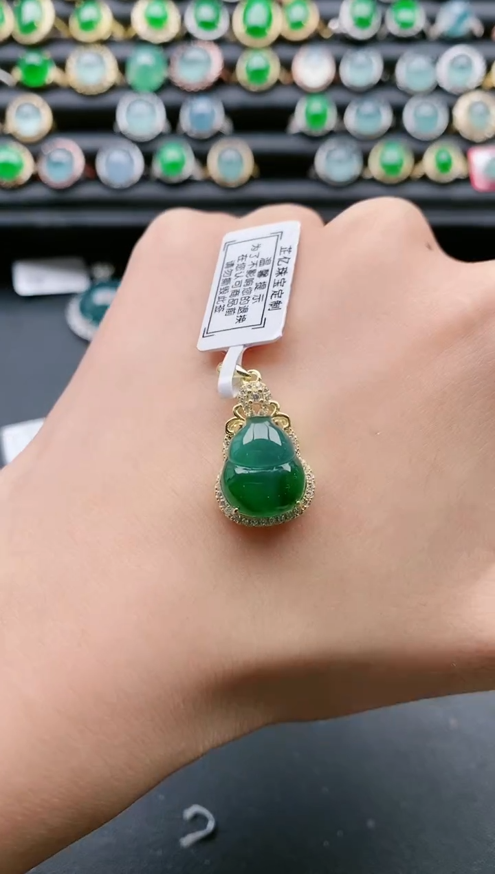 【闪购商品】翡翠戒指银S925镶嵌1111111