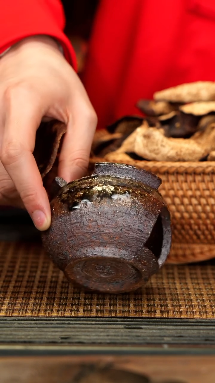 【闪购商品】紫砂茶壶GFY55小温茶器 松木柴烧