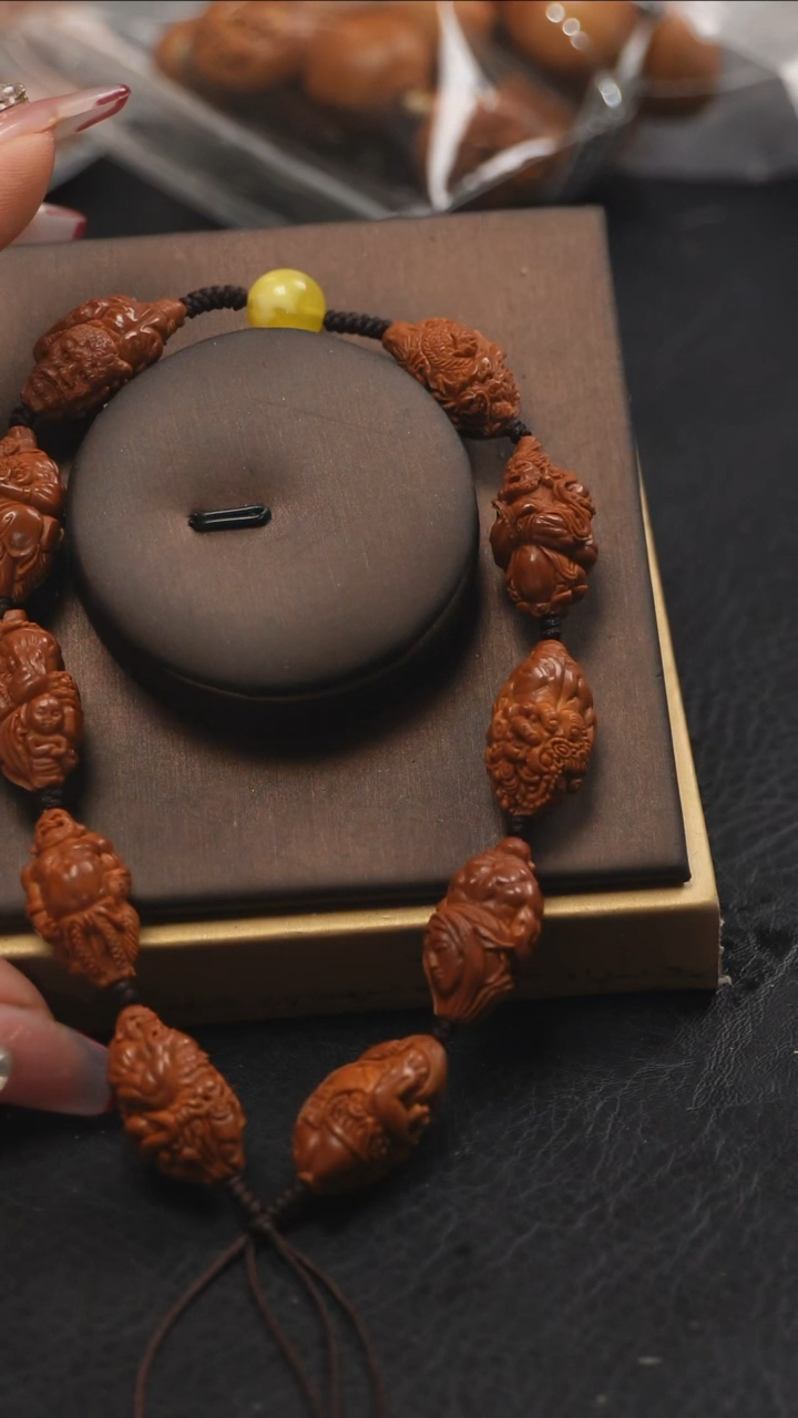 【闪购商品】橄榄核手串/手链橄榄核文玩作品