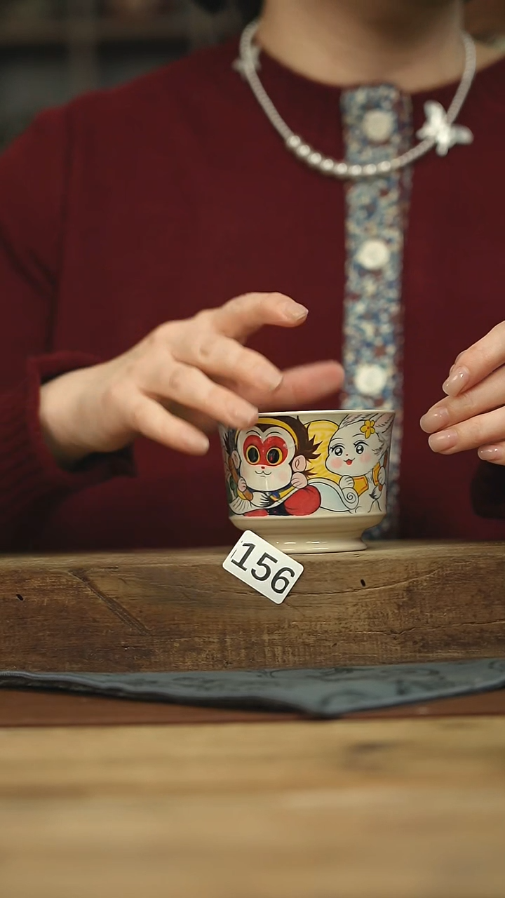 设计师手作款 泥古手绘主人杯