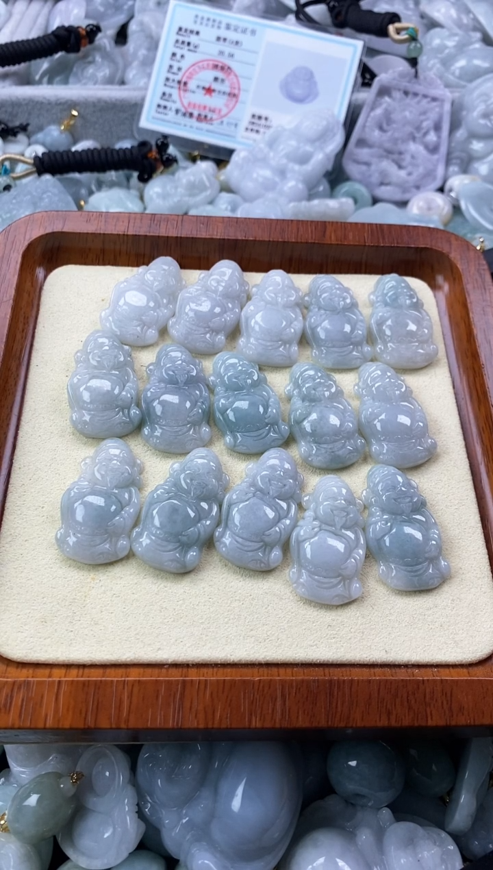 翡翠未镶嵌颈饰缅甸A货翡翠CS