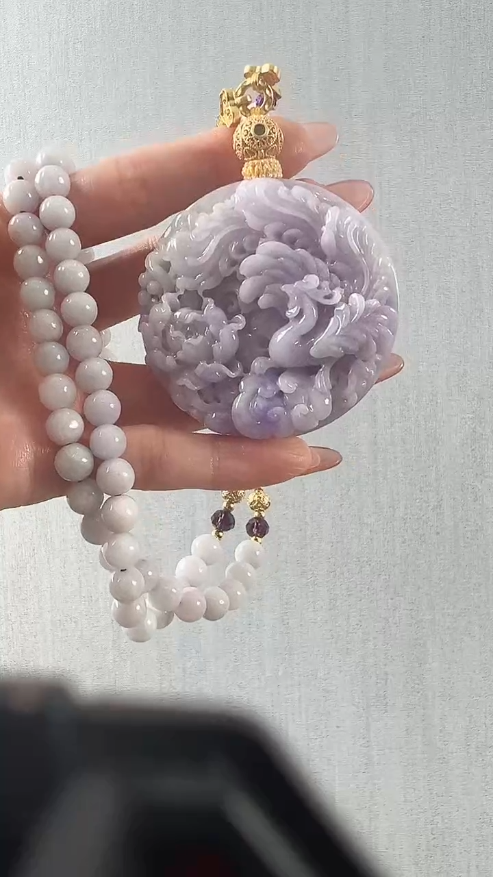 颈饰未镶嵌翡翠凤凰