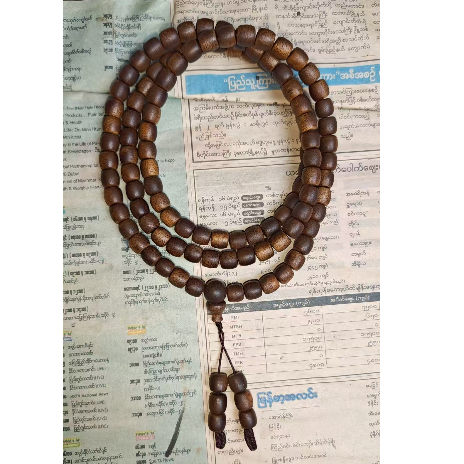 ZSP54G多圈沉香手串8*9mm（多样性发货）