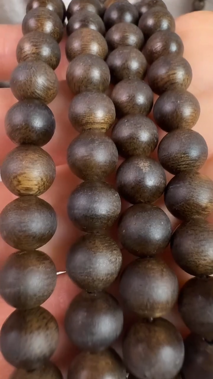 手串沉香木海南白奇楠多圈手串