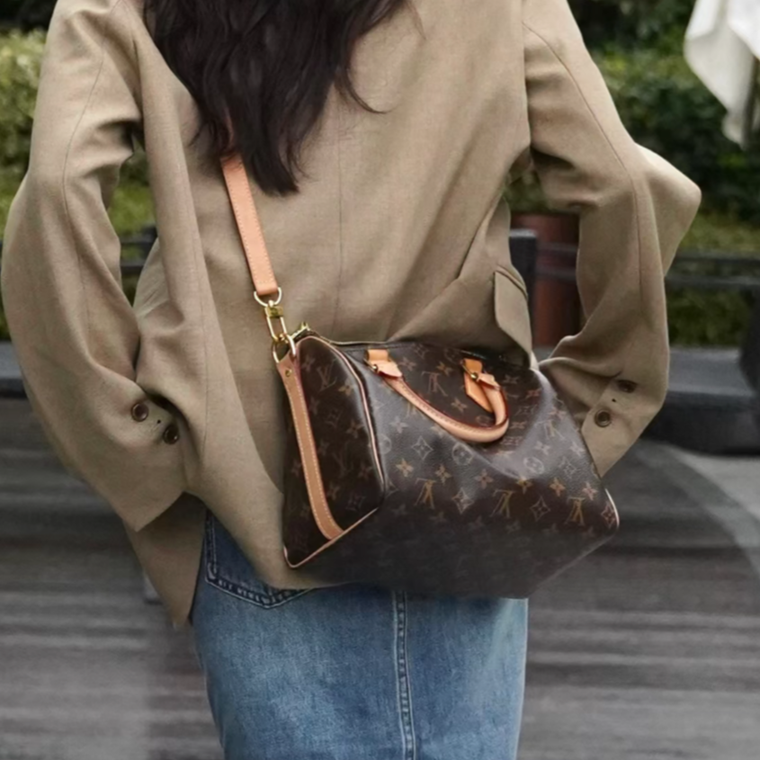 99新 LouisVuitton/路易威登 安琳/sp25/肩带款/枕头包