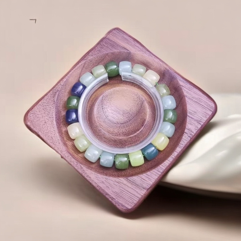 【佳玺壹店】096 天然玉石 多宝直切10mm