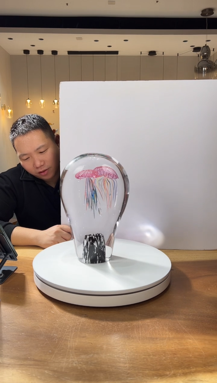 【闪购商品】茶宠巴比特美学 金红双头水母