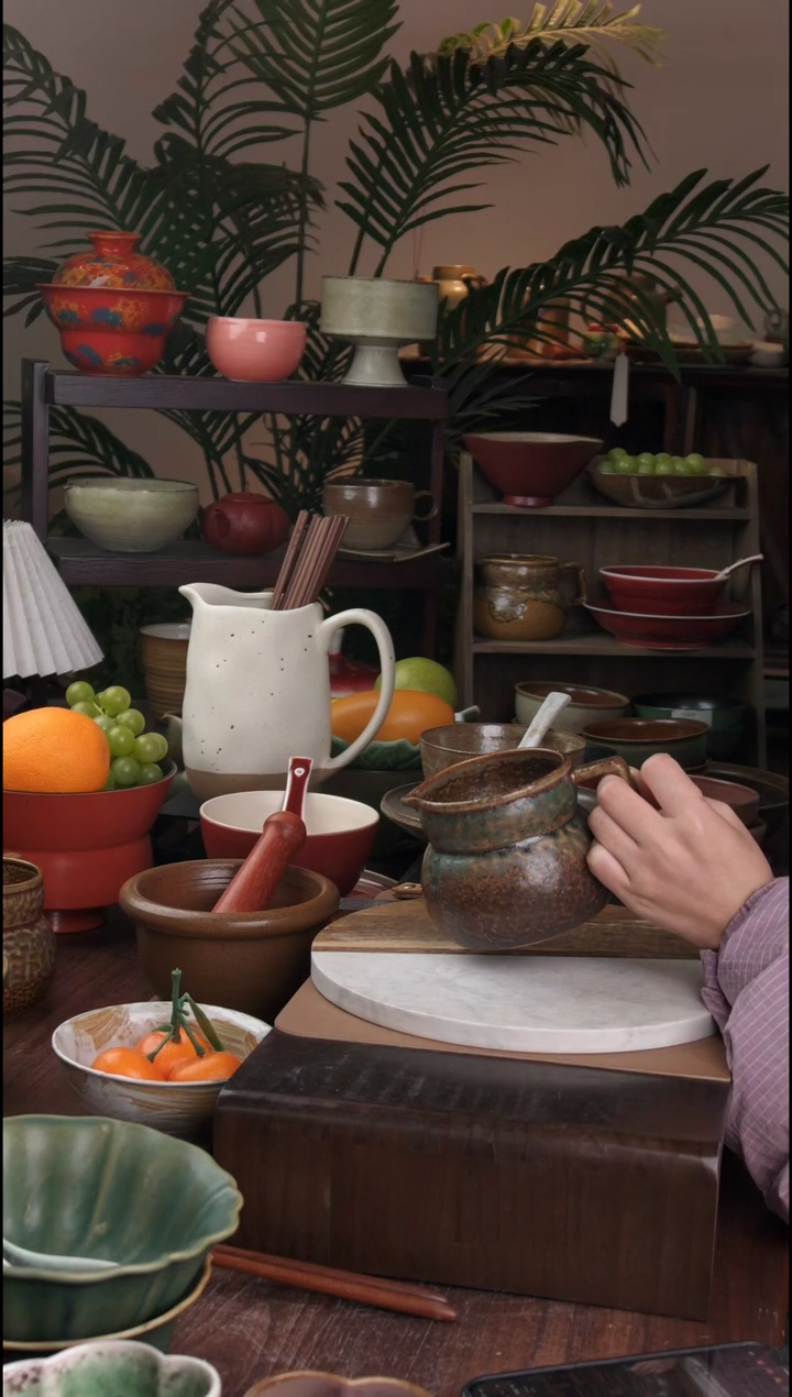 碗微瑕景德镇手工高温餐具奶壶