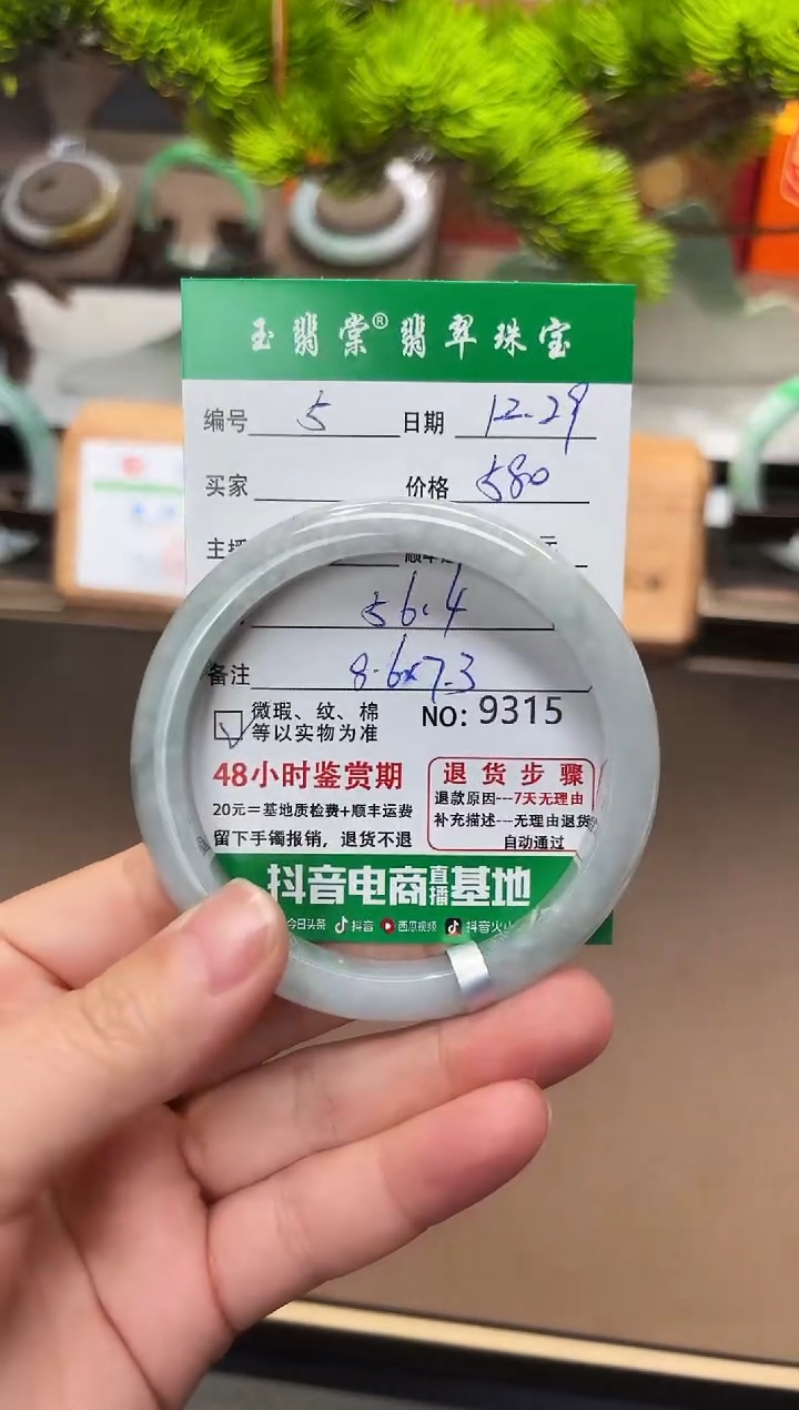 未镶嵌手镯翡翠翡翠5