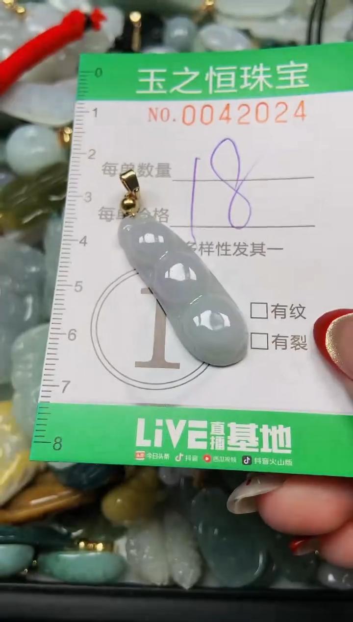 【闪购商品】翡翠颈饰未镶嵌闪购0042024