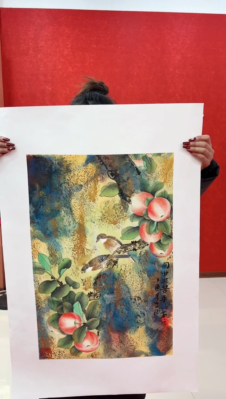 【闪购商品】国画国画道一老师亲笔绘画作品D40