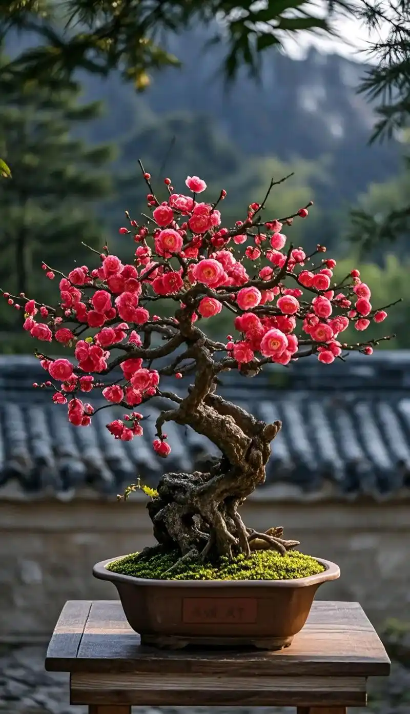梅花盆景（一物一拍）