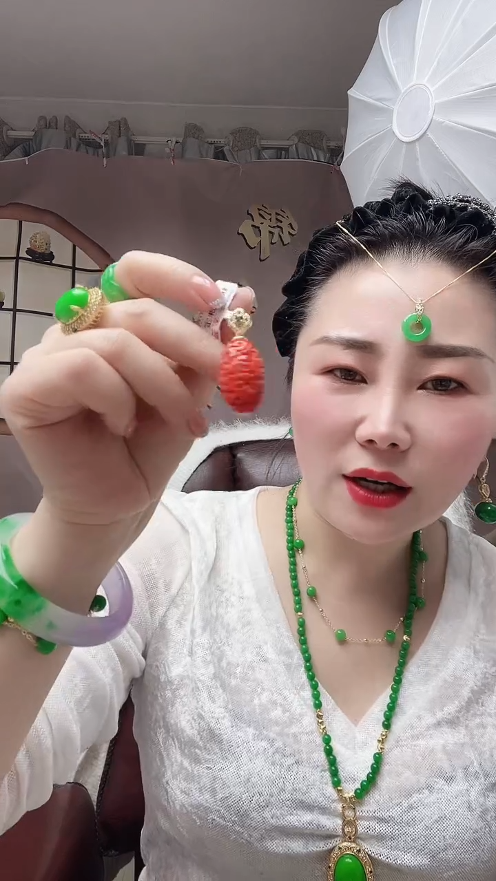 【闪购商品】查罗石颈饰14K金镶嵌Q11号