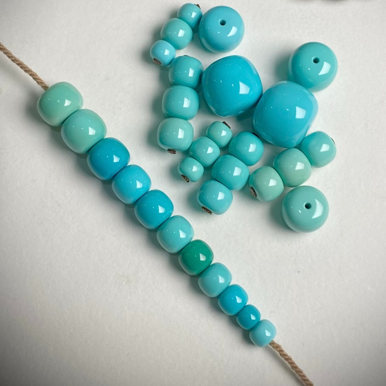 精品单珠散珠老邢雕刻配饰手工制作DIY配饰（直播间通拍）