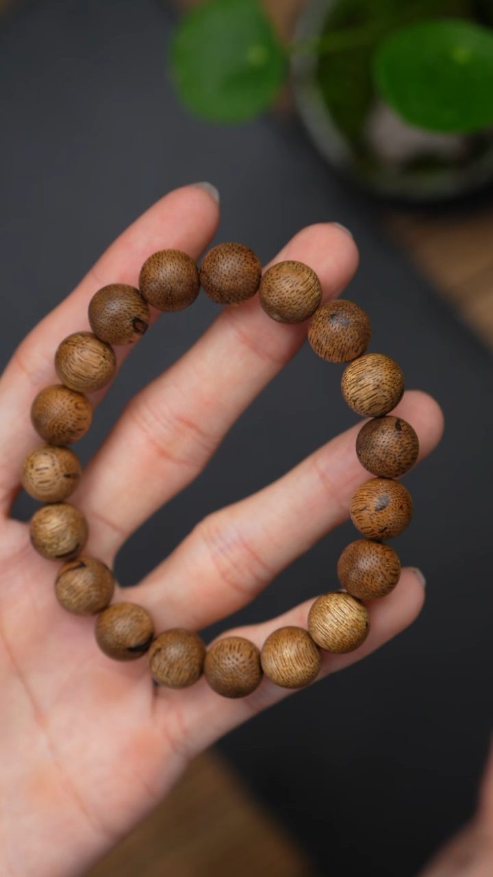 手串沉香L66-6菩萨棋老料11/9g