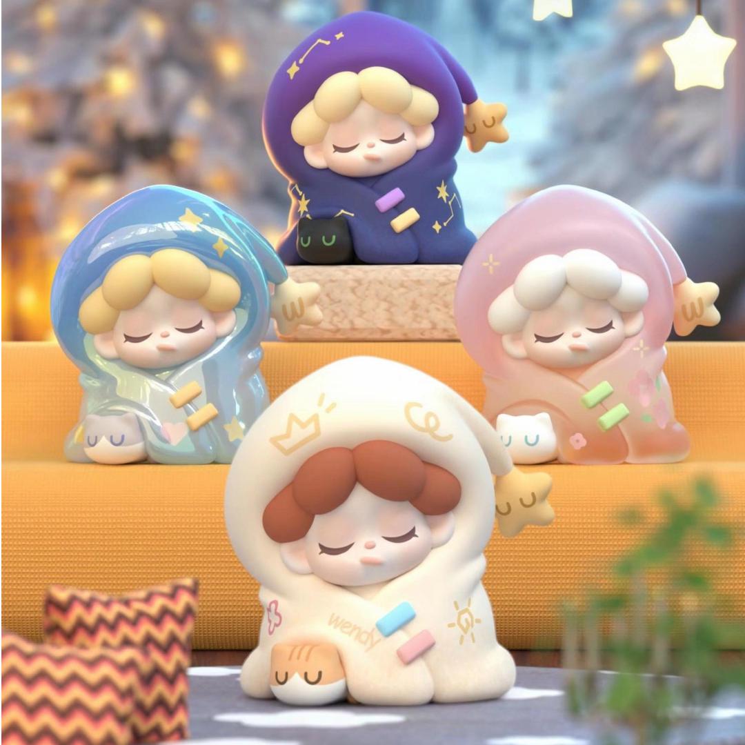 【拆盒】Wendy被窝暖烘烘系列萌粒盲袋盲盒潮玩