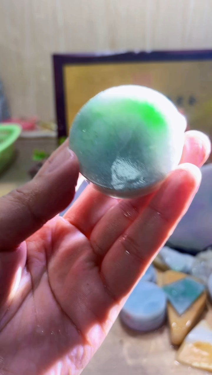 未镶嵌挂件翡翠A货常星3709